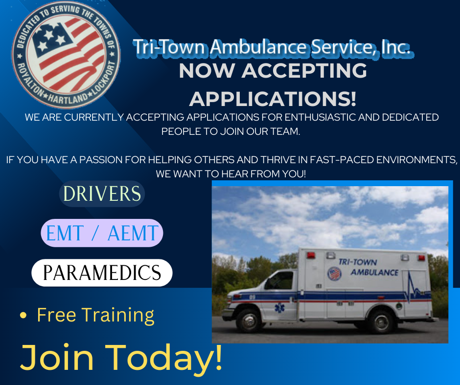 Tri-Town Recrutiment Flyer